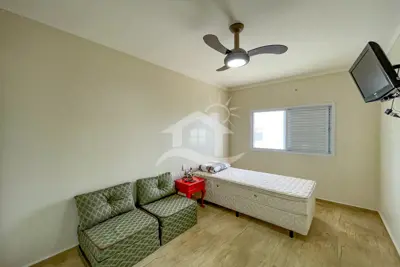 Casa - Sobrado Novo com 3 quartos (sendo 1 suite(s)) a 1500,00 metros praia.