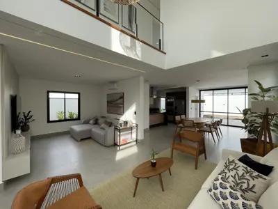 Casa - Sobrado Novo com 3 dormitórios (sendo 3 suite(s)) a 1200,00 metros praia.