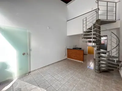 Kitnet - Ampla com 1 quartos (sendo 0 suite(s)) a 400,00 metros praia.