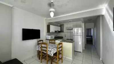 Apartamento - Alto com 1 quartos  a 0,00 metros praia.