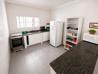 Casa - Térrea com 3 quartos (sendo 1 suite(s)) a 20,00 metros praia.