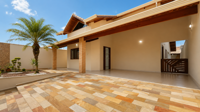 Casa - com Mezanino com 3 quartos (sendo 1 suite(s)) a 500,00 metros praia.