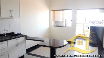 Apartamento - Edifício Nova Peruíbe com 2 dormitórios (sendo 2 suite(s)) a 400,00 metros praia.