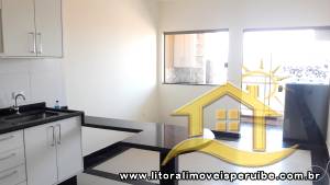 Apartamento - Edifício Nova Peruíbe com 2 dormitórios (sendo 2 suite(s)) a 400,00 metros praia.