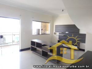 Apartamento - Edifício Nova Peruíbe com 3 dormitórios (sendo 1 suite(s)) a 300,00 metros praia.