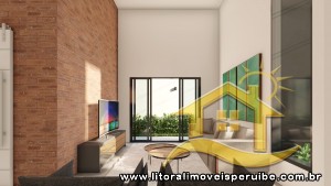 Casa - Térrea com piscina com 3 dormitórios (sendo 1 suite(s)) a 0,00 metros praia.