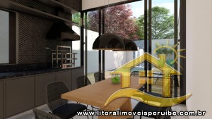 Casa - Térrea com piscina com 3 dormitórios (sendo 1 suite(s)) a 0,00 metros praia.