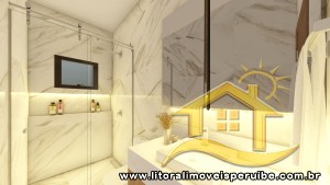 Casa - Térrea com piscina com 3 dormitórios (sendo 1 suite(s)) a 0,00 metros praia.