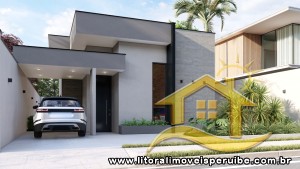 Casa - Térrea com piscina com 3 dormitórios (sendo 1 suite(s)) a 0,00 metros praia.