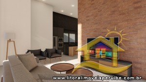 Casa - Térrea com piscina com 3 dormitórios (sendo 1 suite(s)) a 0,00 metros praia.
