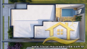 Casa - Térrea com piscina com 3 dormitórios (sendo 1 suite(s)) a 0,00 metros praia.