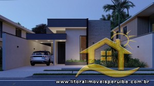 Casa - Térrea com piscina com 3 dormitórios (sendo 1 suite(s)) a 0,00 metros praia.