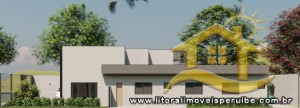 Casa - Térrea com piscina com 3 dormitórios (sendo 1 suite(s)) a 0,00 metros praia.