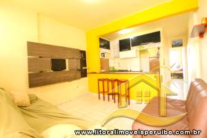 Apartamento - Amplo com 1 quartos (sendo 0 suite(s)) a 0,00 metros praia.