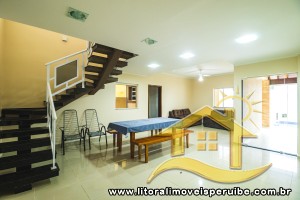 Casa - Sobrado com 4 dormitórios (sendo 4 suite(s)) a 0,00 metros praia.